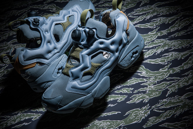 リーボッククラシックの「インスタポンプフューリー」からニューモデル「Instapump Fury Tiger Camo」（1万8,800円）が発売