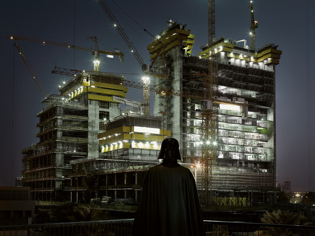 Dark Lens, Darth Vader, Dubai, 2009