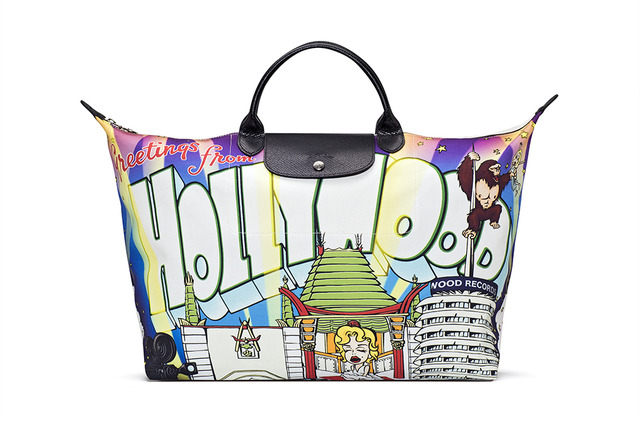 GREETINGS FROM HOLLYWOOD 3万7,000円 W45xH35xD23cm／JEREMY SCOTT for LONGCHAMP