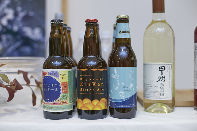 ビールは三越伊勢丹のオリジナル銘柄をセレクト