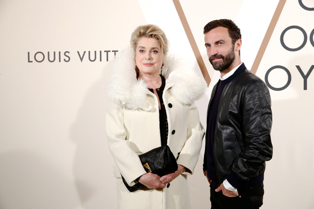 Catherine Deneuve & Nicolas Ghesquiere