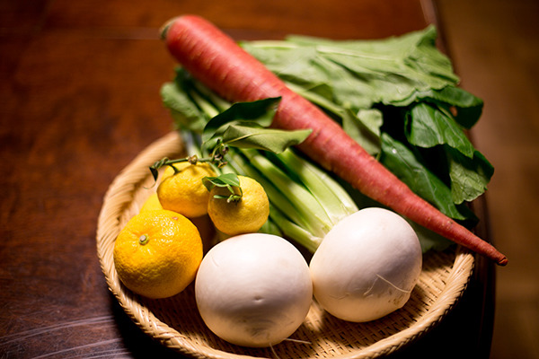 「なるべく季節に合ったの野菜を食べます」と大原さん