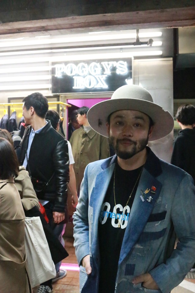 小木“POGGY”基史 オープニングレセプションにて