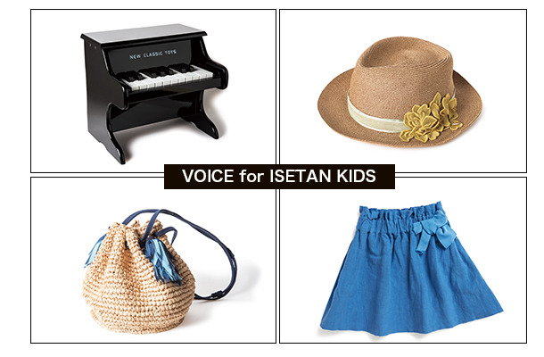 伊勢丹新宿店キッズフロアで「VOICE for ISETAN KIDS」を実施