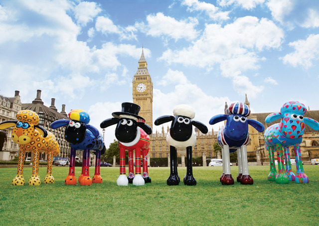 「Shaun in the City UK Trails」のイメージビジュアル