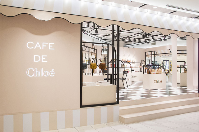 新宿伊勢丹にクロエの限定ブティック“CAFE DE CHLOE”がオープン