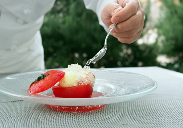 「夏野菜のアイスクリーム」（1,100円）