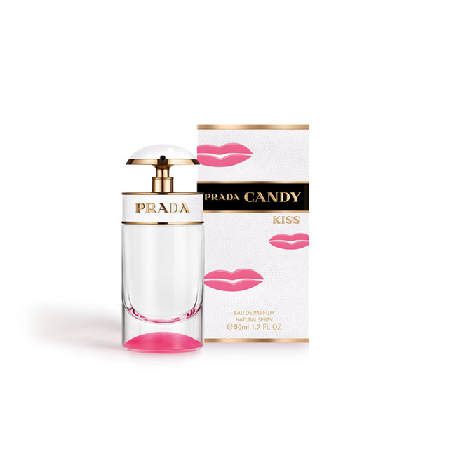 「プラダ キャンディ キス」（30ml／7,100円、50ml／1万300円、80ml／1万4,200円）