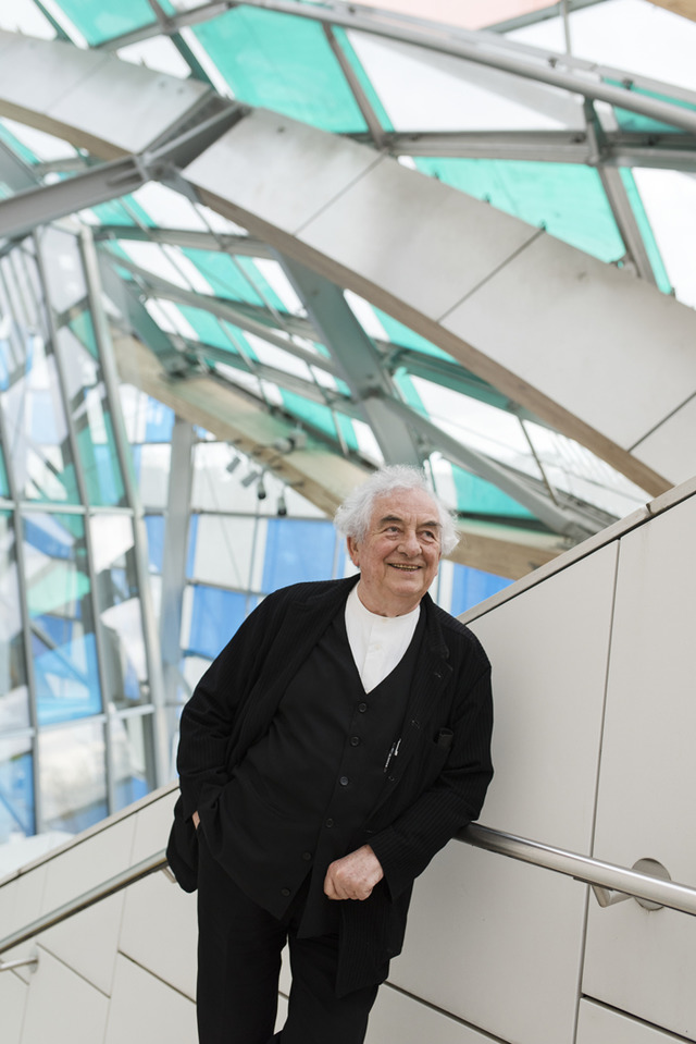 Photo-souvenir : Daniel Buren a la FondationVuitton, 25 mars 2016