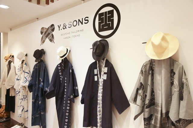 伊勢丹メンズ館に初登場したY.＆SONS（ワイ＆サンズ）