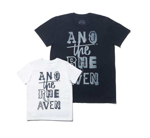 Tシャツ 6,900円（Kids）、9,900円（Mens）/アナザーヘブン