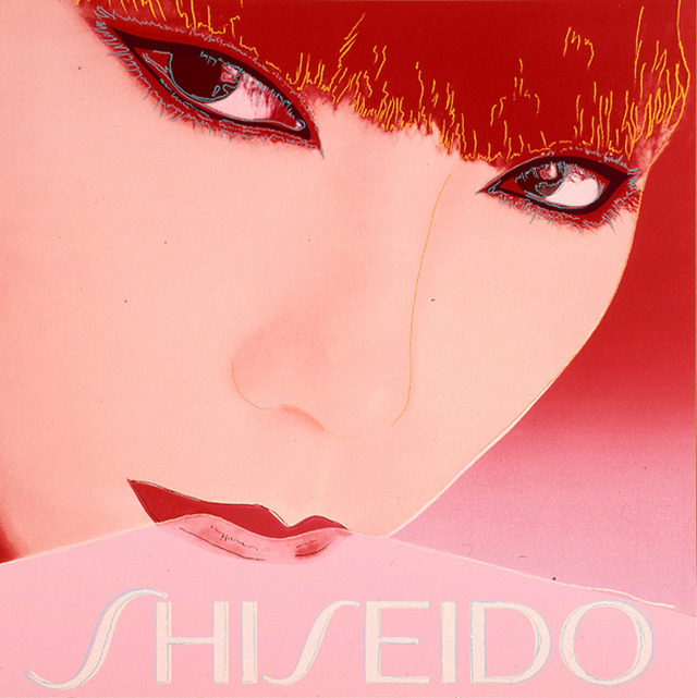 「SHISEIDO-SAYOKO YAMAGUCHI」1988年 910×910mm シルクスクリーン