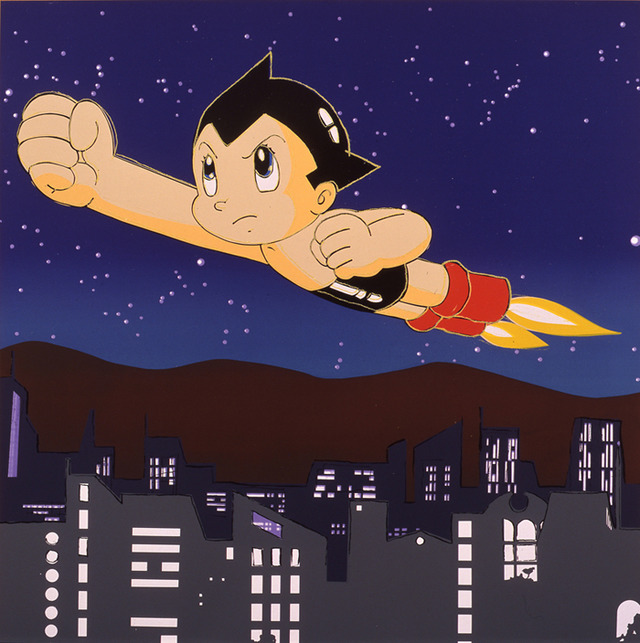 「ASTROBOY」1988年 910×910mm シルクスクリーン