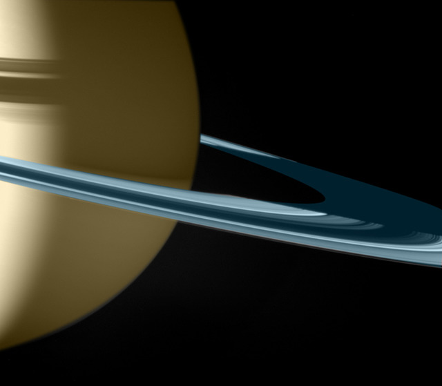 トーマス・ルフ 《cassini 10》 2009年 C-print 98.5×108.5cm