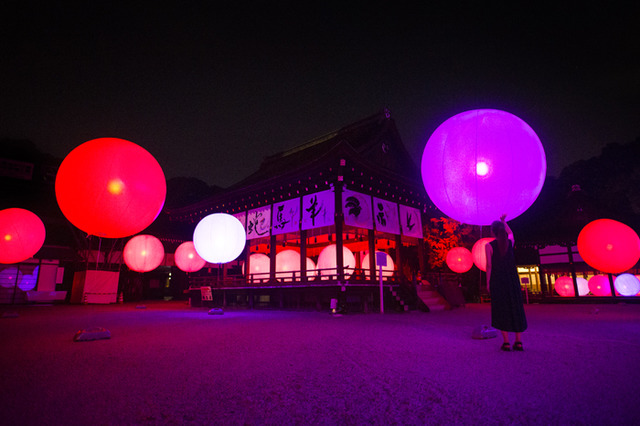 「呼応する球体 - 下鴨神社」