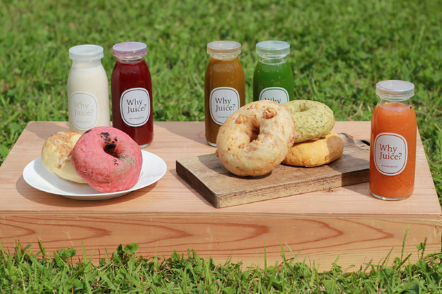 AFFIDAMENTO BAGELとWhy Juice?のコラボレーションベーグル「ベジーベーグル」が発売