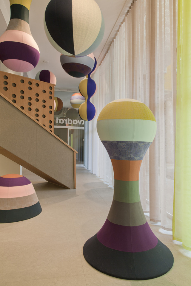 ミラノサローネ 2016 at Kvadrat showroom in Milanで開催されたインスタレーション「FOREST COMES HOME.」