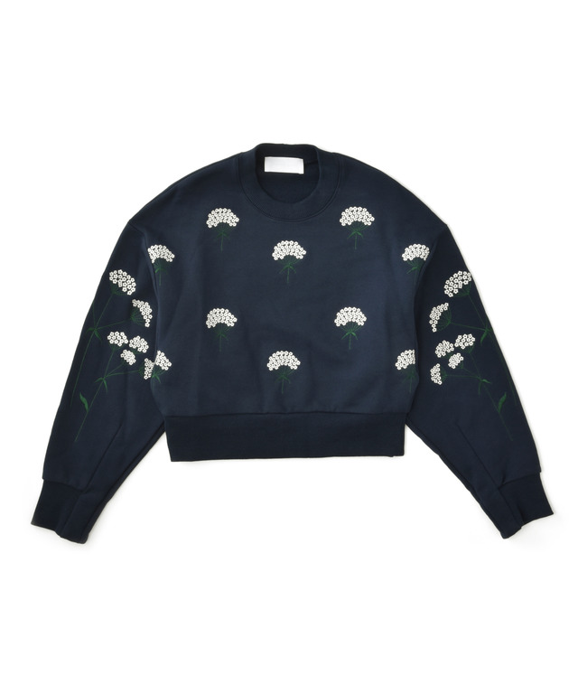 Embroidery Sweatshirt／mame *三越伊勢丹限定カラー