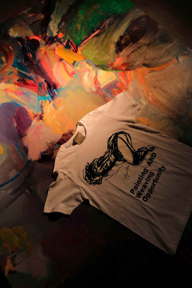 @Yohji Yamamoto T-shirts 6,000円 Art work/朝倉優佳