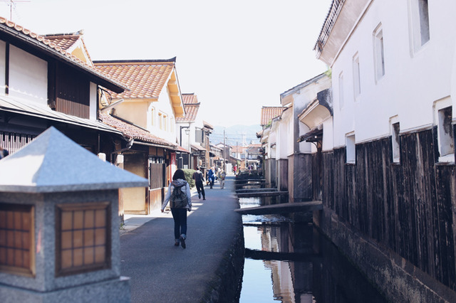 鳥取の風景：倉吉市