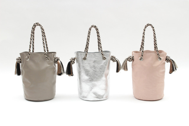 パスザバトンからオリジナルデザインシリーズとなる「KUMIHIMO Leather Bucket Bag ーLovedLeftoversー」が販売を開始