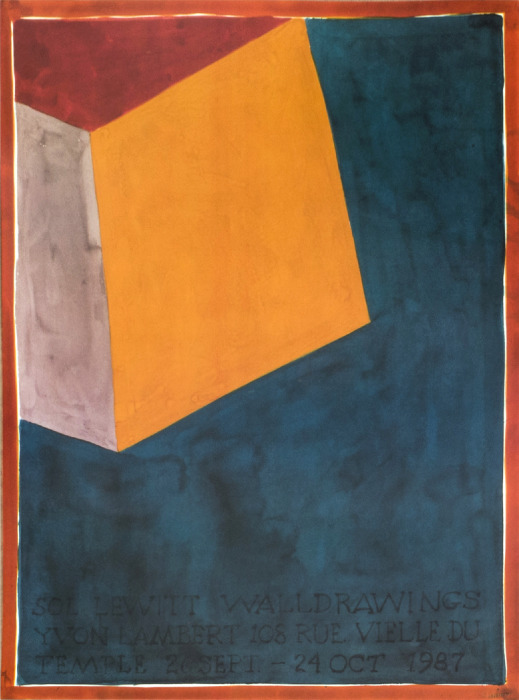 POSTER (1987) by Sol Lewitt