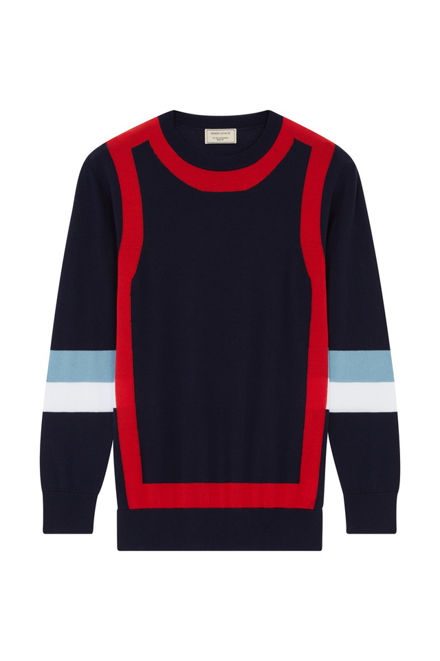 MENS COLORBLOCK PULLOVER（4万円）