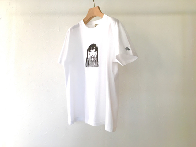 『デッドデッドデーモンズデデデデデストラクション』×「武蔵野縫製」About A Girl T シャツ（7,630円）