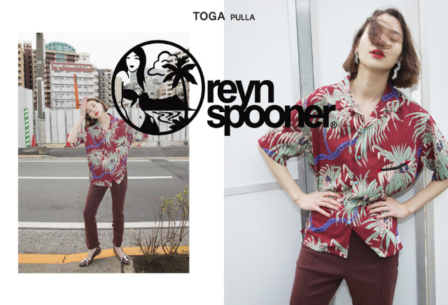 reyn spooner×TOGAのアイテム3型が展開