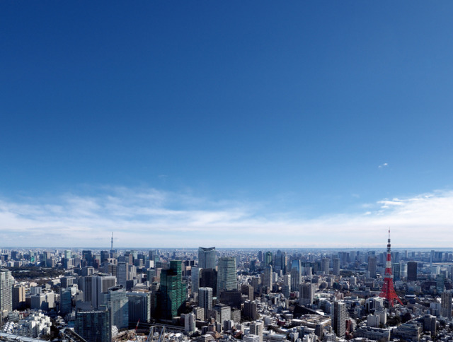 屋上「スカイデッキ」からの風景