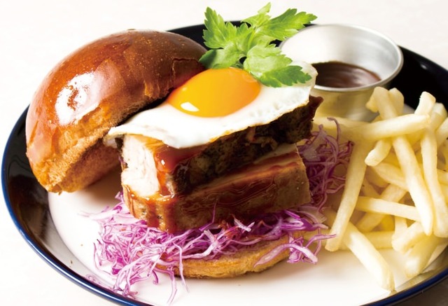 blue terminal burger（1,480円）