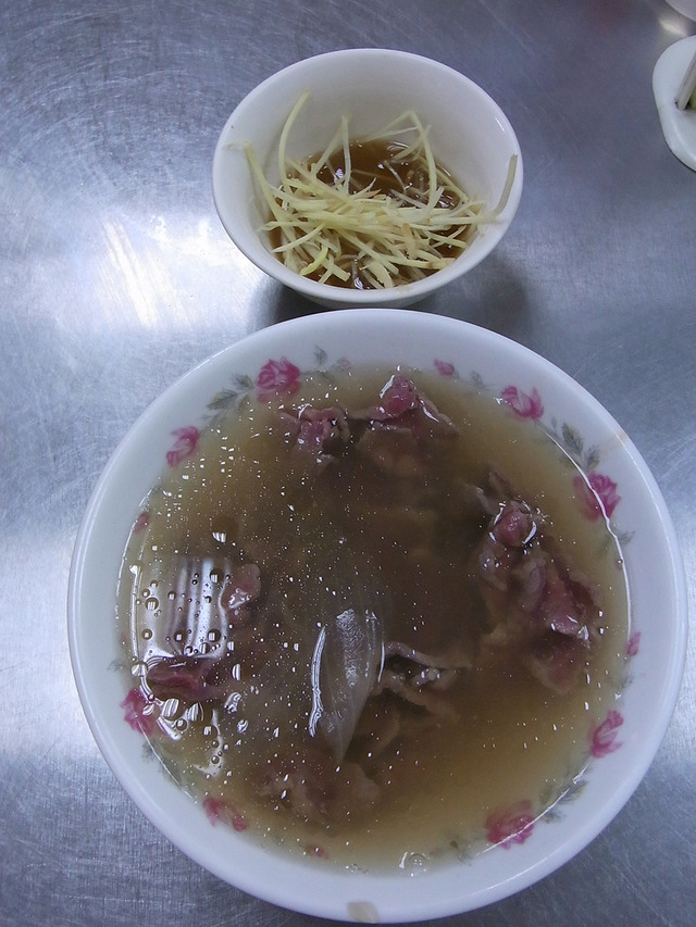 あっさりしていてスルスルッと食べられる牛肉湯