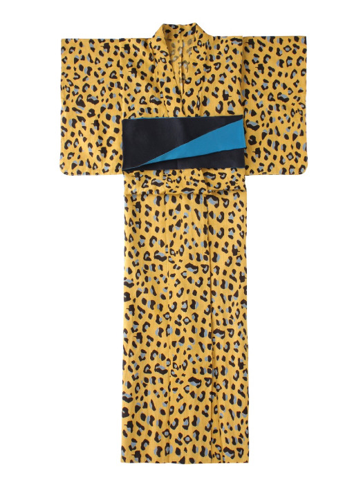 LEOPARD YUKATA（イエロー/3万5,000円）