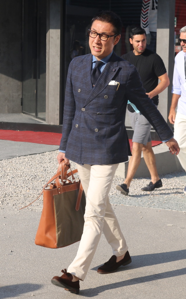 PITTI UOMO92会場スナップ