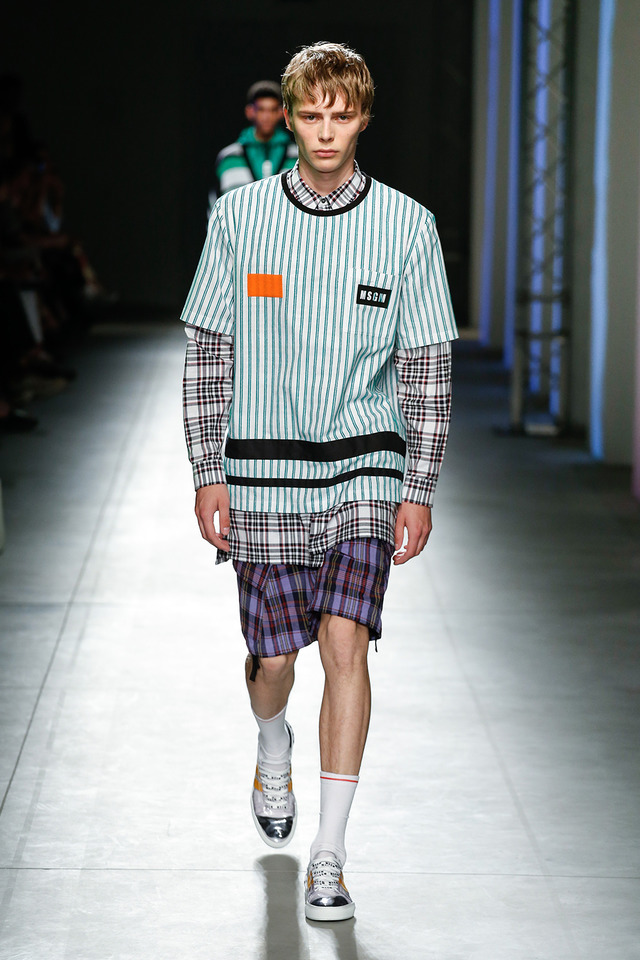 MSGM2018年春夏メンズコレクション