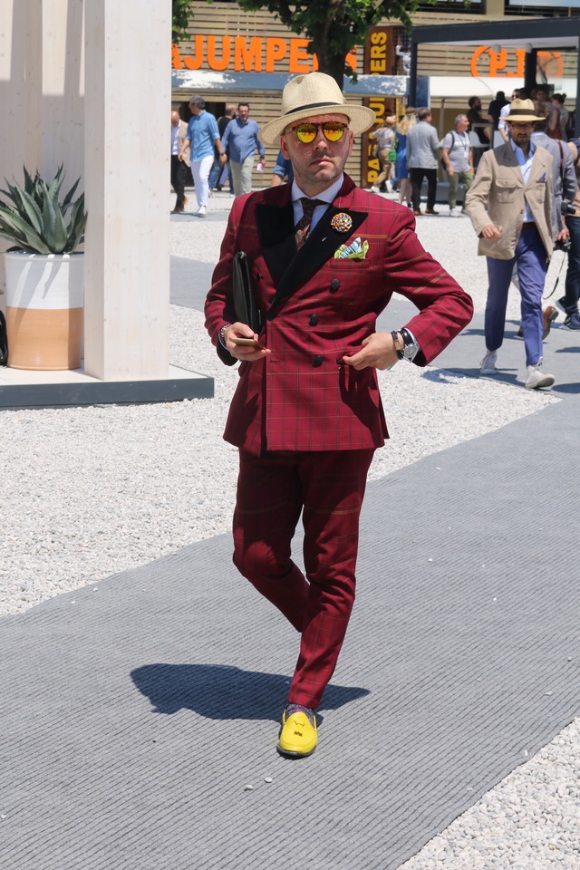 PITTI UOMO92会場スナップ