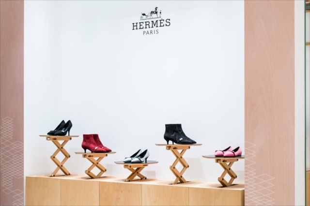 エルメス ウィメンズシューズ期間限定ブティック「SHOE me THE WAY」