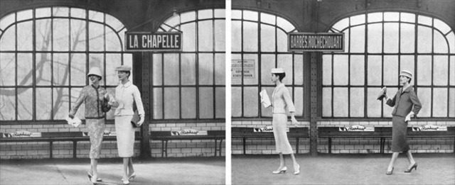 Guy Bourdin, Paris Vogue 1956, chloe spring-summer 1956 collection