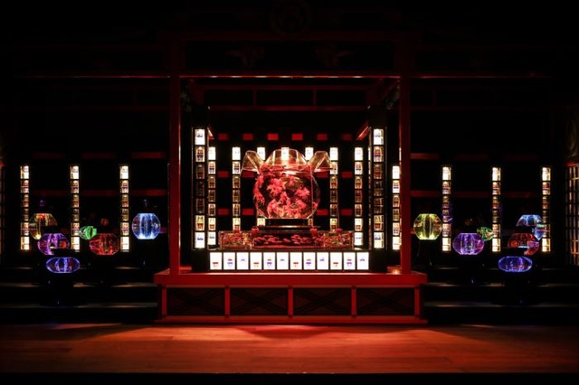 京都・二条城で「大政奉還150周年記念 アートアクアリウム城～京都・金魚の舞～」が開催