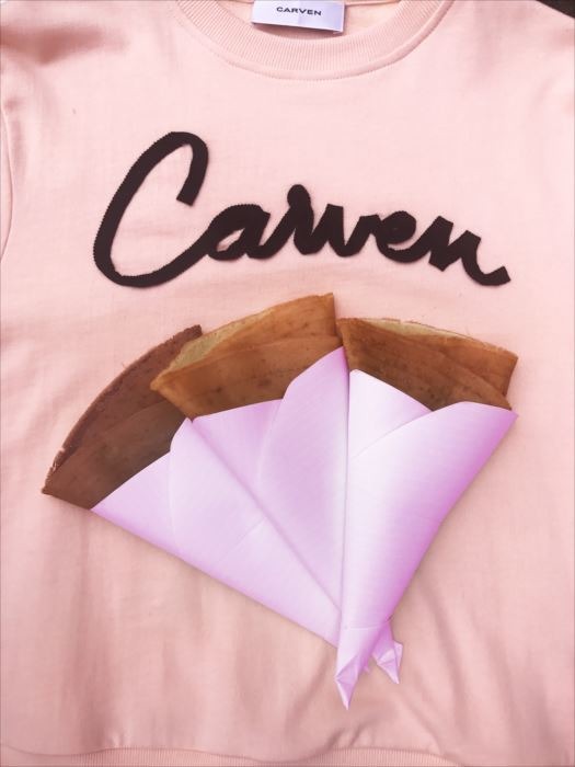 カルヴェン表参道店で17AWコレクションを展開、イベント「CARVEN CREPERIE & TEA STAND」の開催も