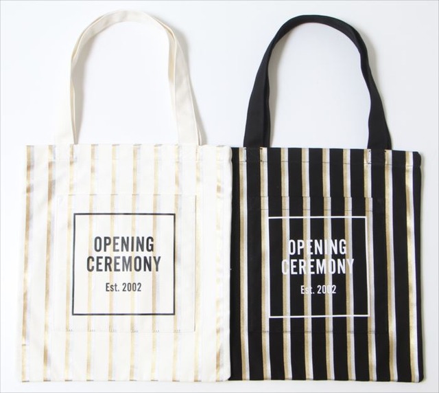 STRIPE HOLOGRAM TOTE BAG（6,000円）