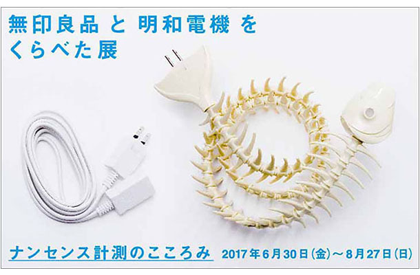 無印良品 有楽町 ATELIER MUJIにて「無印良品と昭和電機をくらべた展 ナンセンス計測のこころみ」が開催中