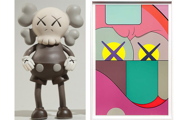 東京・丸の内のH.P.FRANCE WINDOW GALLERY MARUNOUCHIで展覧会「History on paper -KAWS-」が開催