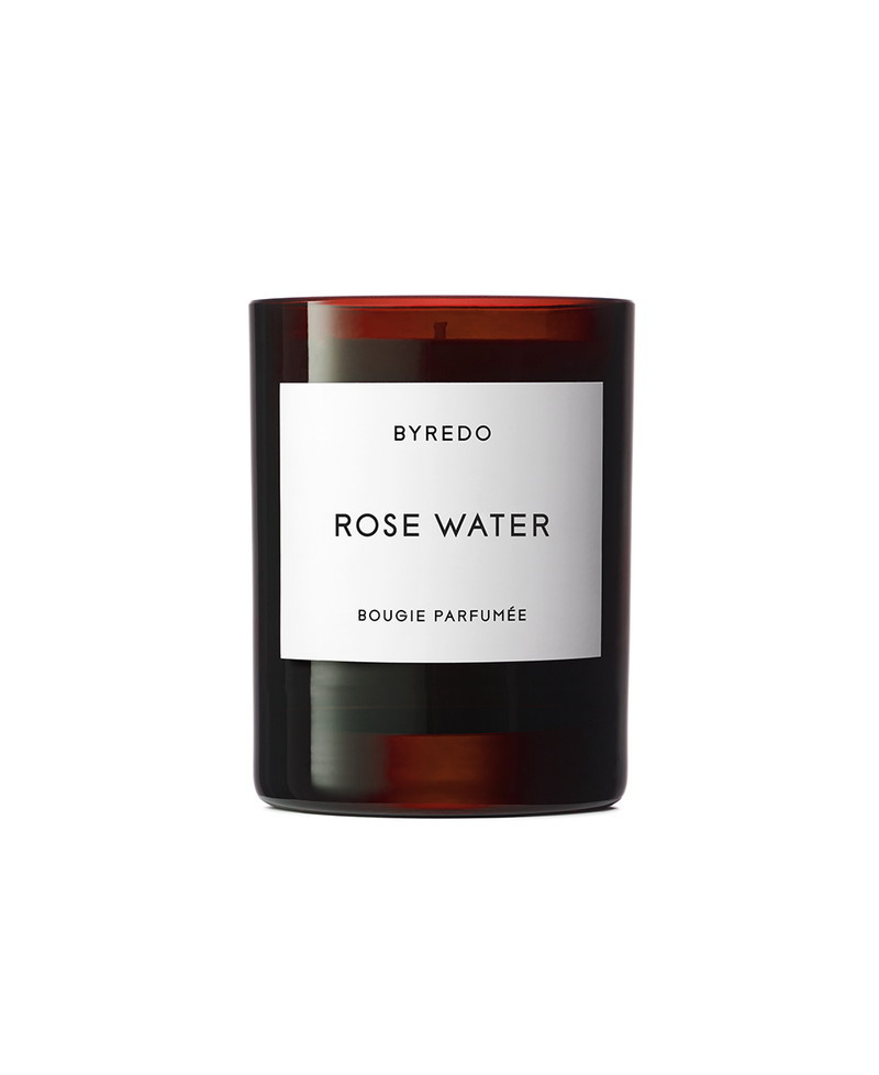 フレグランスキャンドル「ローズウォーター（Rosewater）」（240g／8,400円）