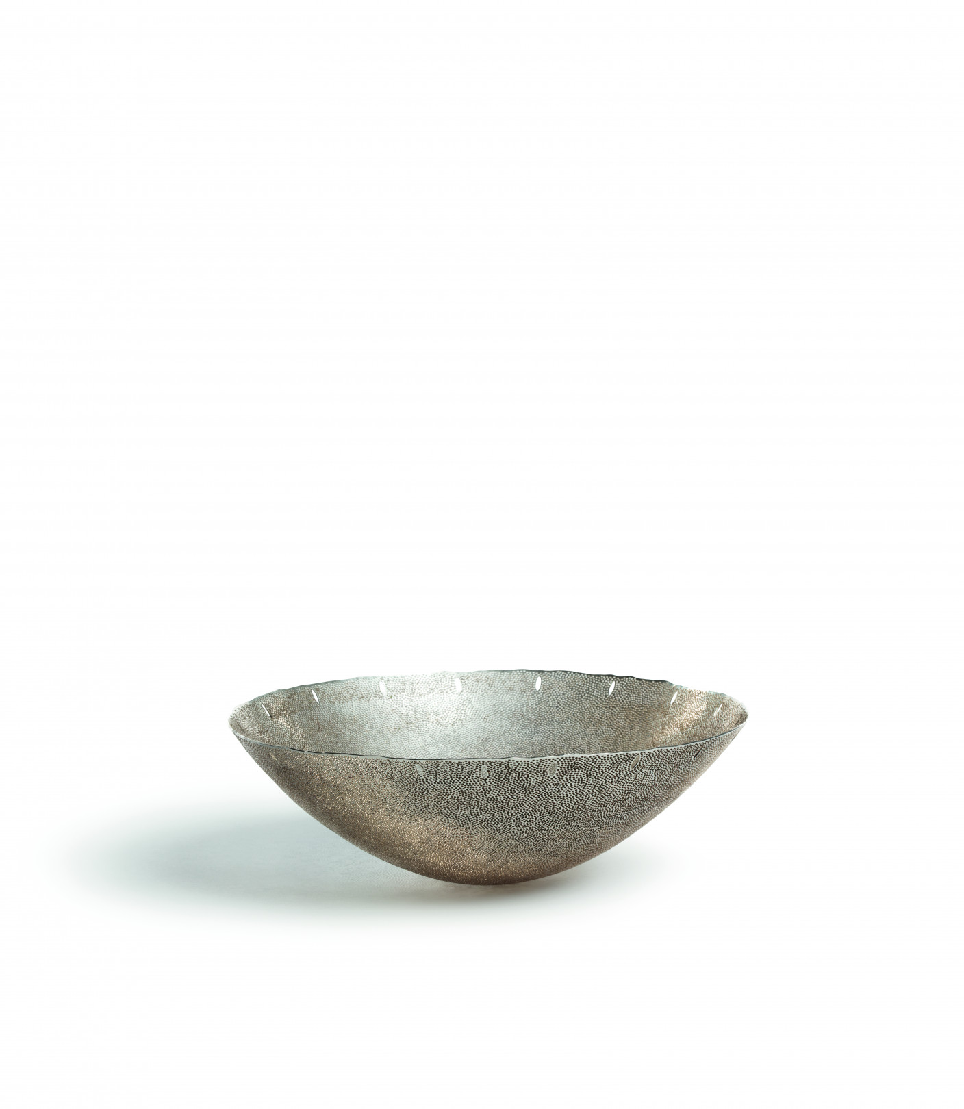 Helena Schepens, Bélgica ‘Ellerbeckia’, plata esterlina, 25 x 25 x 8 cm. 2010