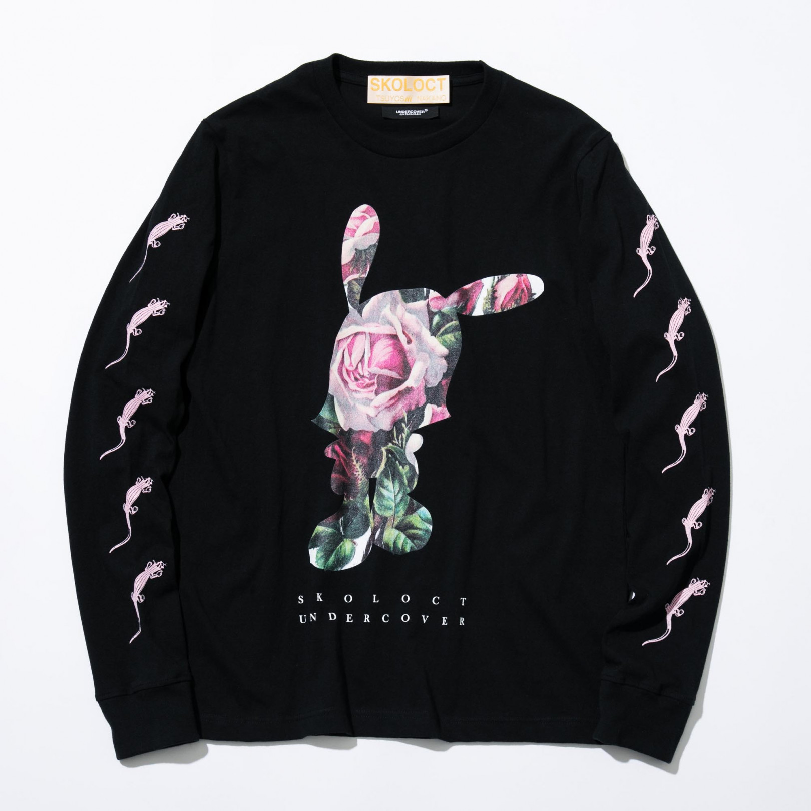 UNDERCOVER x SKOLOCT「ロングスリーブTシャツ/Black」（16,000円）
