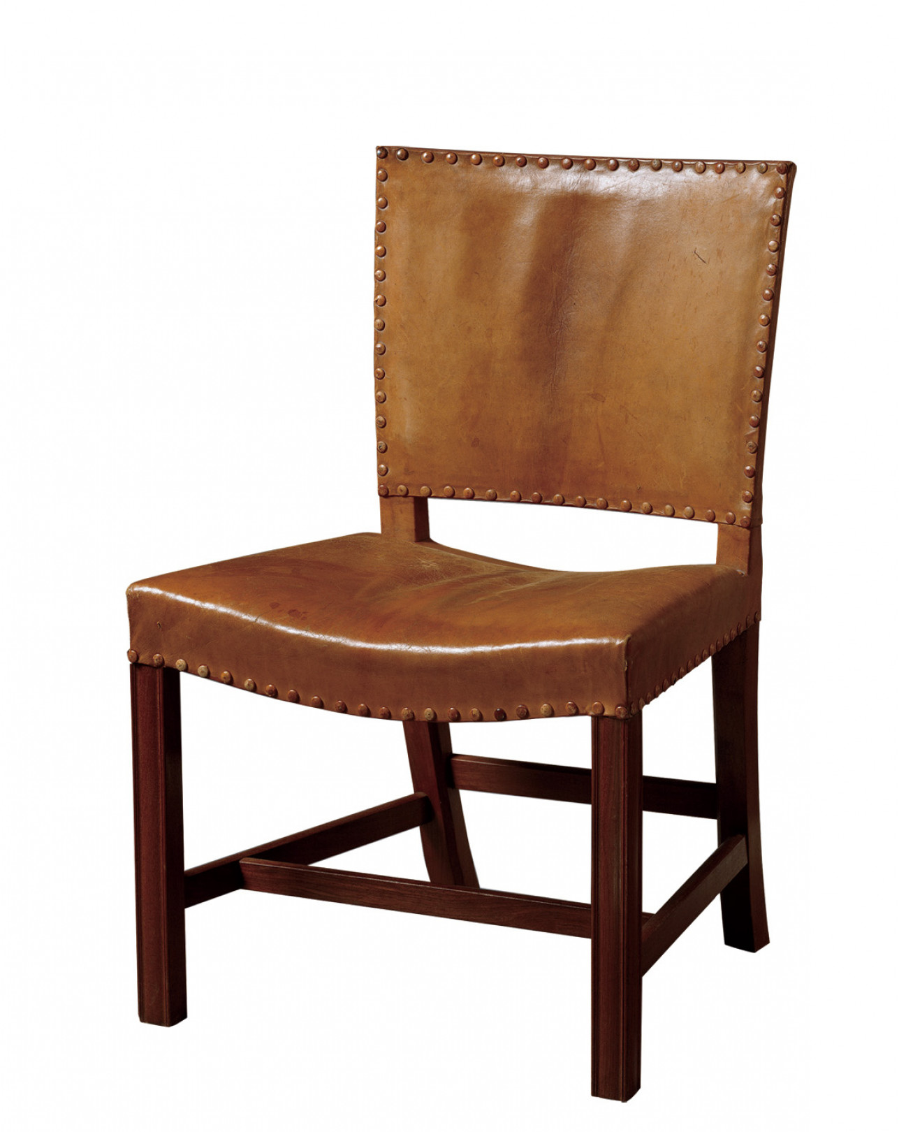椅子 KK37580「レッドチェア」（コーオ・クリント）1927年/ルド・ラスムッセン工房/デンマーク・デザイン博物館蔵