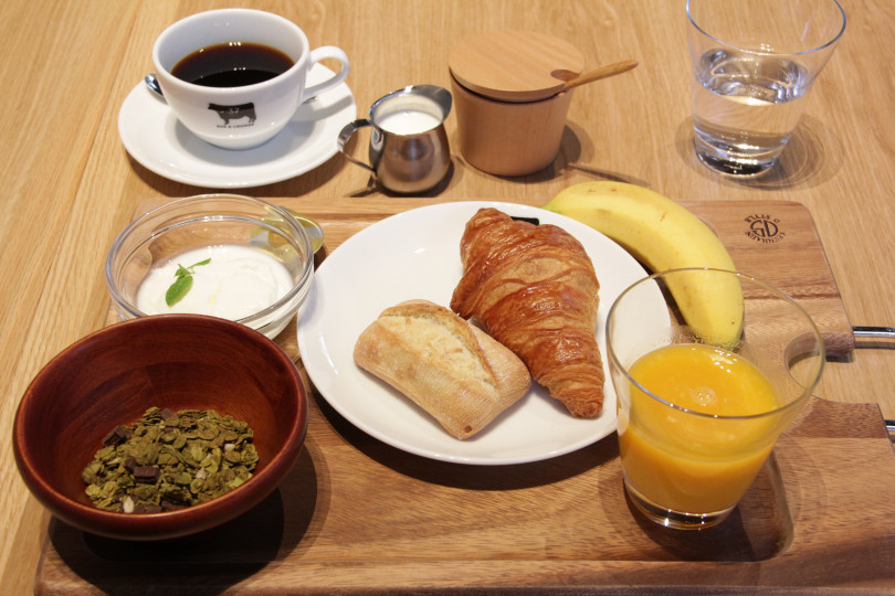 朝食の一例