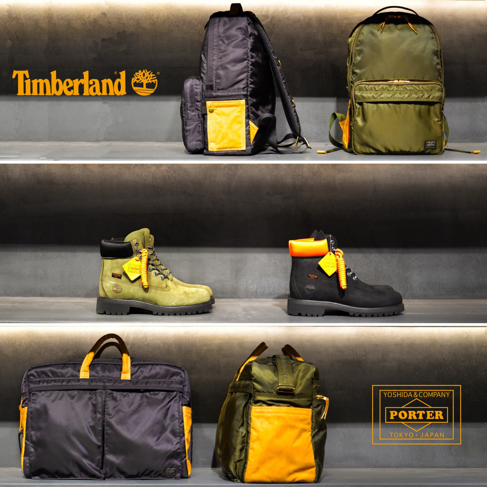 Timberland×PORTER