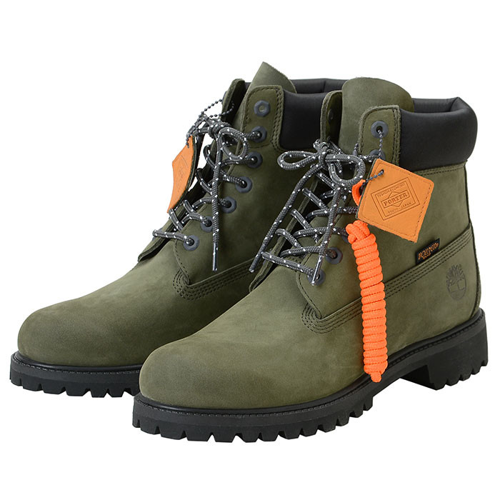 Timberland×PORTER「6inch Premium Waterproof Boot（KHAKI）」（2万9,000円）